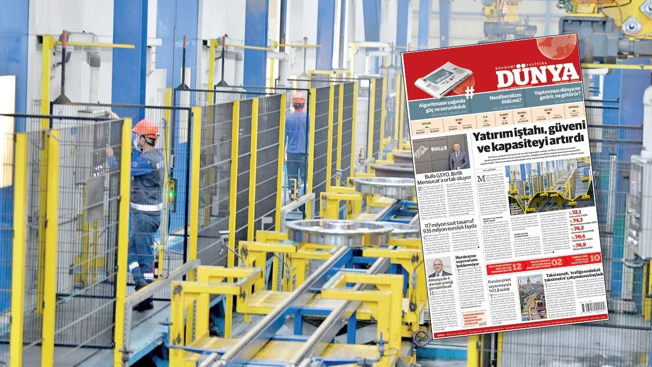 Yatırım iştahı, güveni ve kapasiteyi artırdı