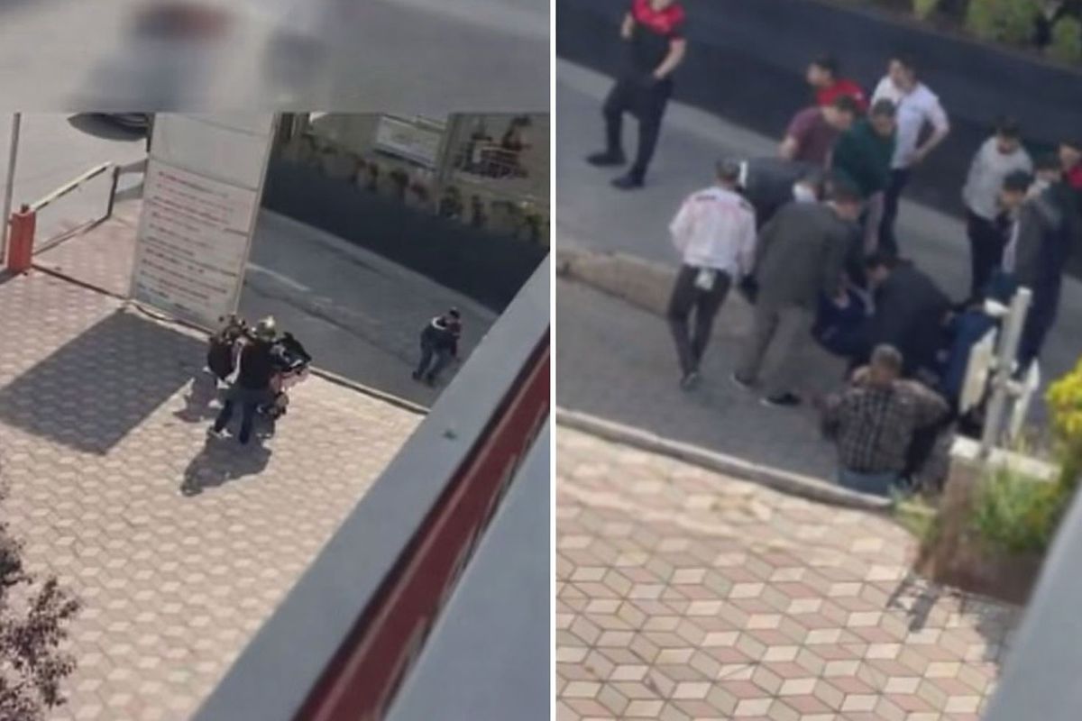 Motokurye tartıştığı kişiyi vurduktan sonra olay yerinden uzaklaştı