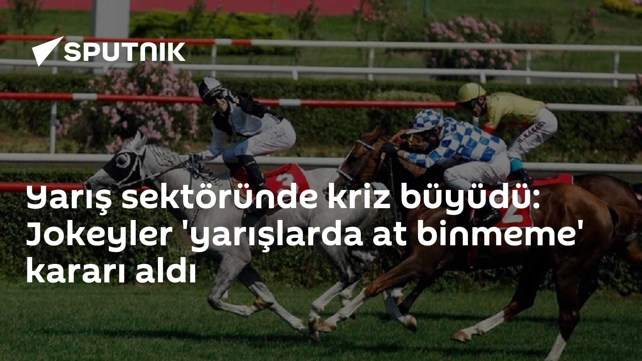 Yarış sektöründe kriz büyüdü: Jokeyler 'yarışlarda at binmeme' kararı aldı