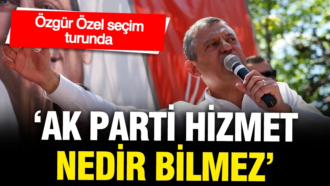 Özgür Özel: AK Parti'nin beldelerle bir sorunu var