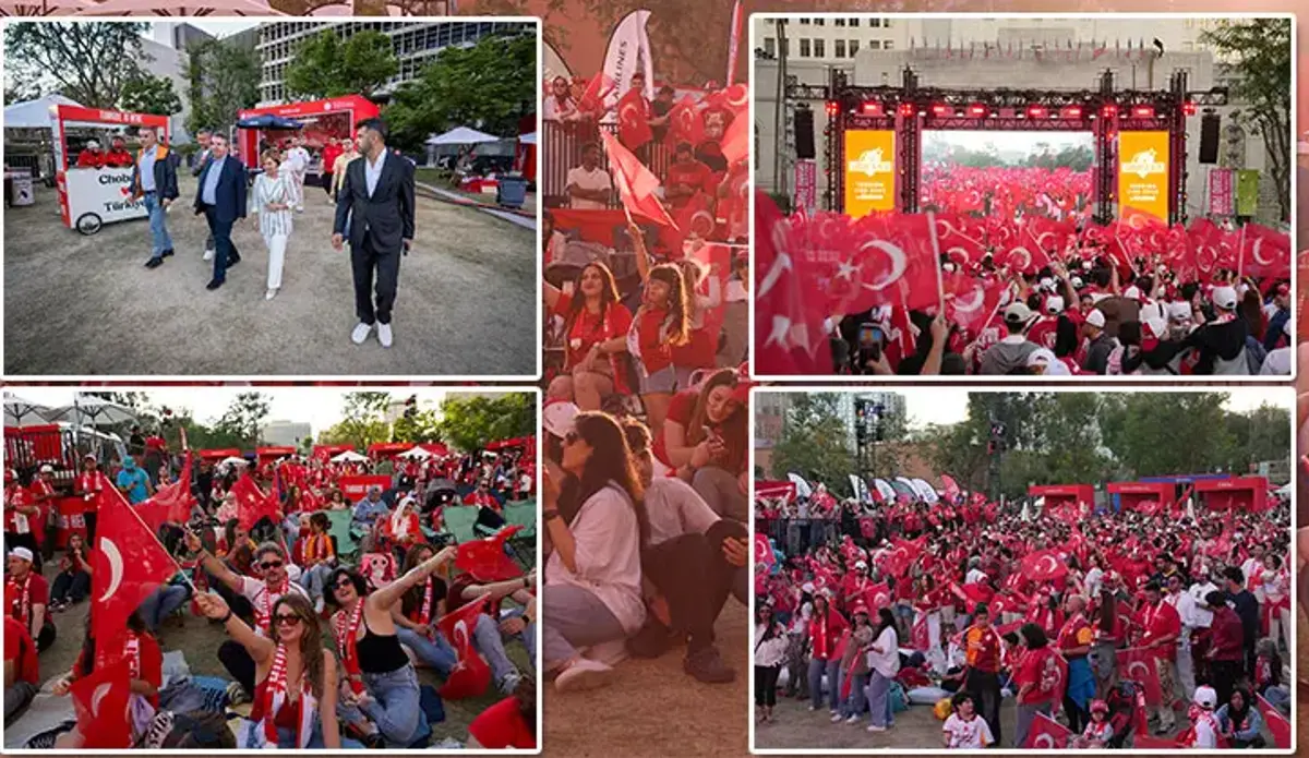 ABD'de Türkiye coşkusu! Los Angeles'ın kalbinde Türkiye tanıtılıyor