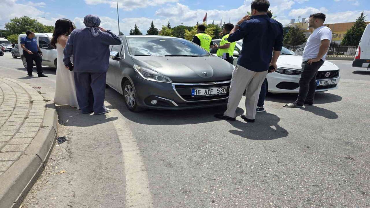 Bursa İnegöl’de kazaı: 2 yaralı