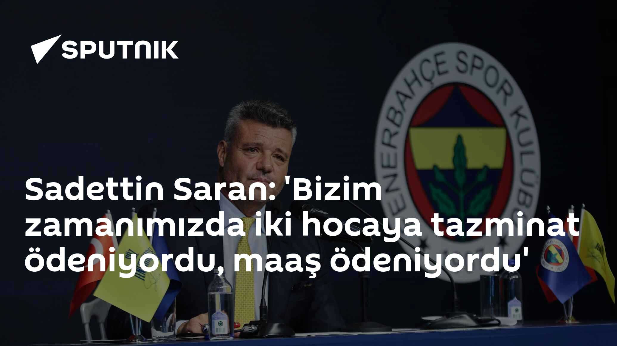 Sadettin Saran: 'Bizim zamanımızda iki hocaya tazminat ödeniyordu, maaş ödeniyordu'