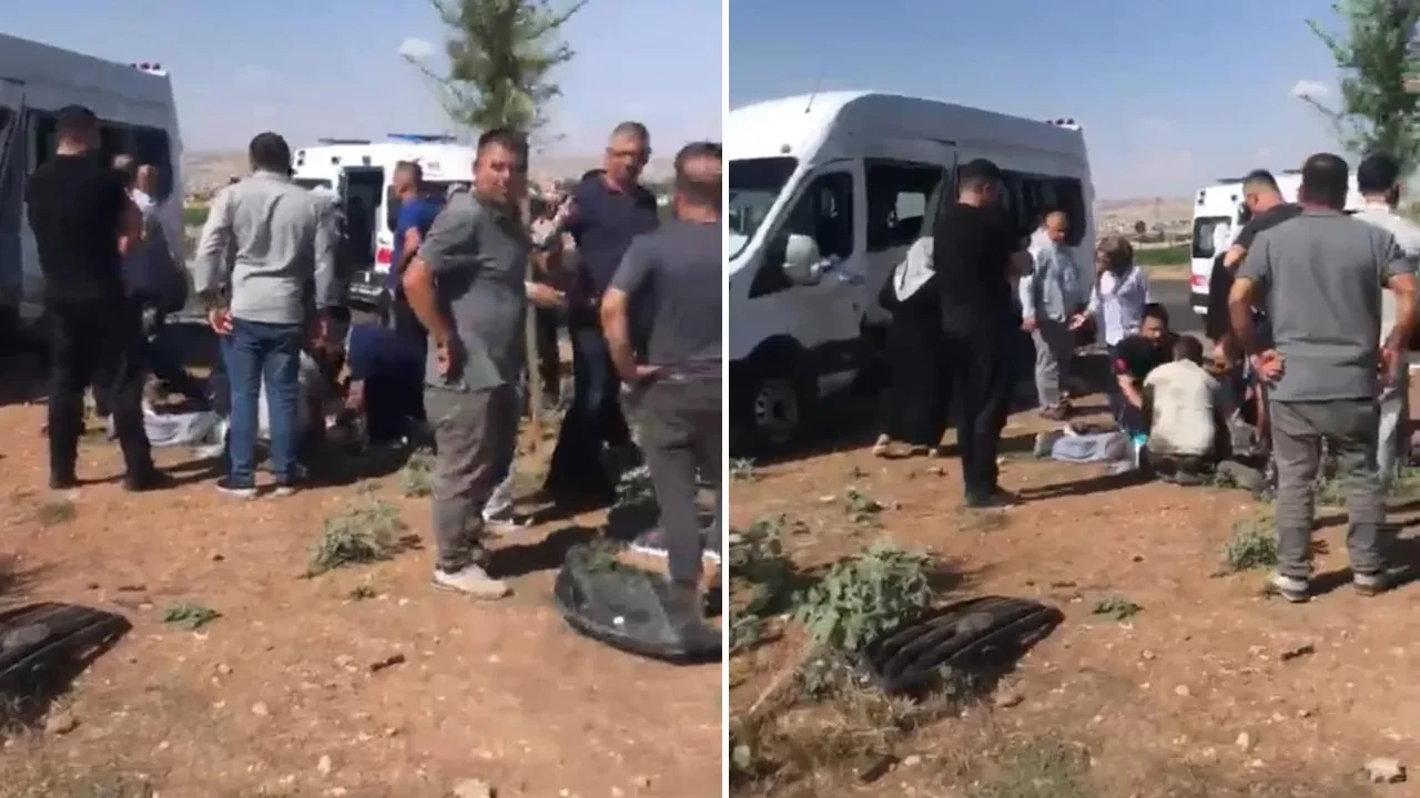 Batman'da para nakil aracıyla minibüs çarpıştı: 15 yaralı