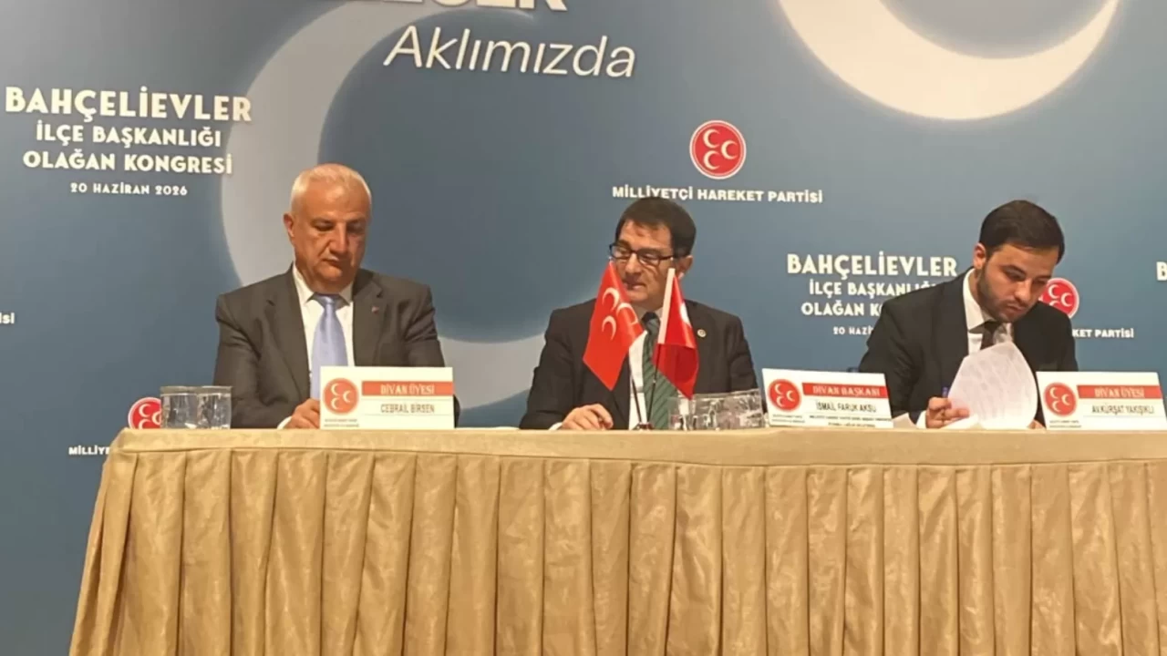 MHP’li Aksu'dan İstanbul'da 'kurultay' mesajı: 'Üç hilali zirveye taşıyacağız'