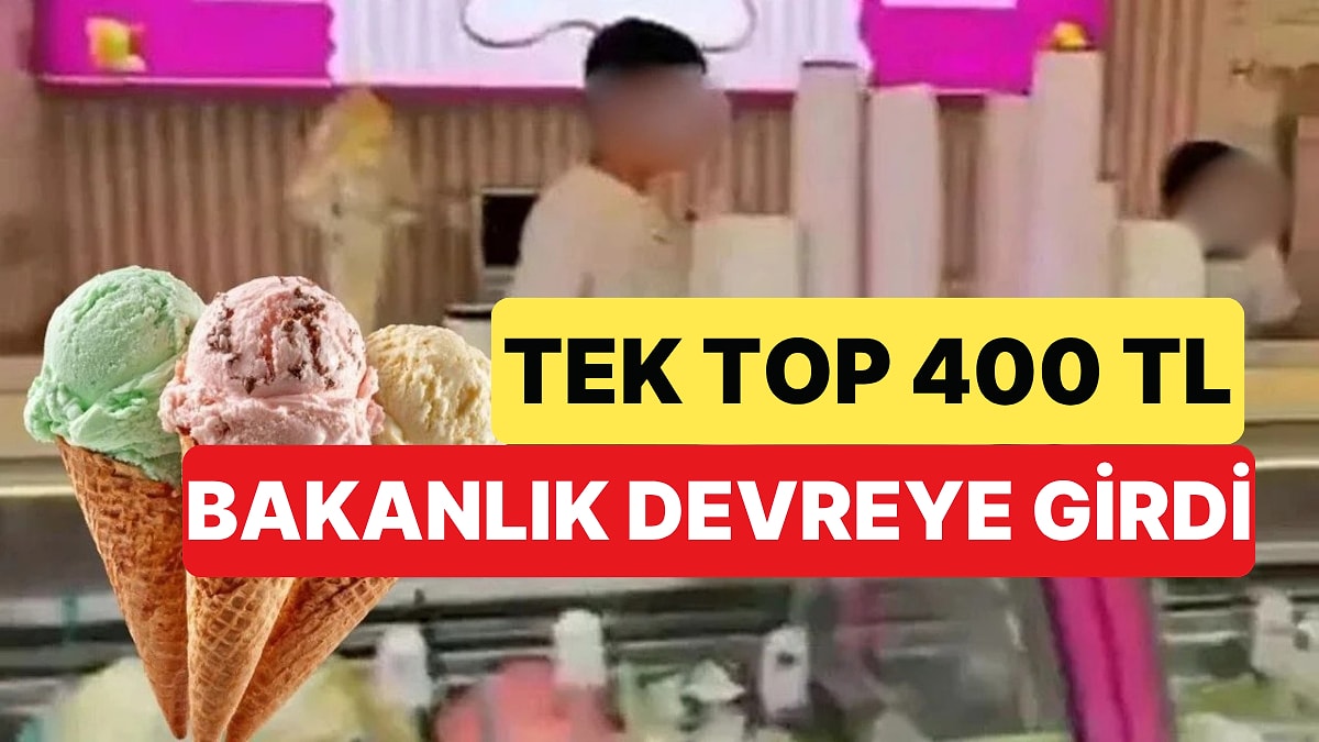 Bodrum'da Fahiş Fiyata Dondurma Satan İşletmeye Bakanlıktan Ceza Geldi