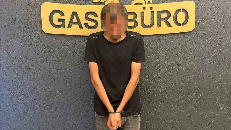 Aracına zorla bindiği kadını gasp etti: Suç kaydı bulunan şahıs gözaltına alındı