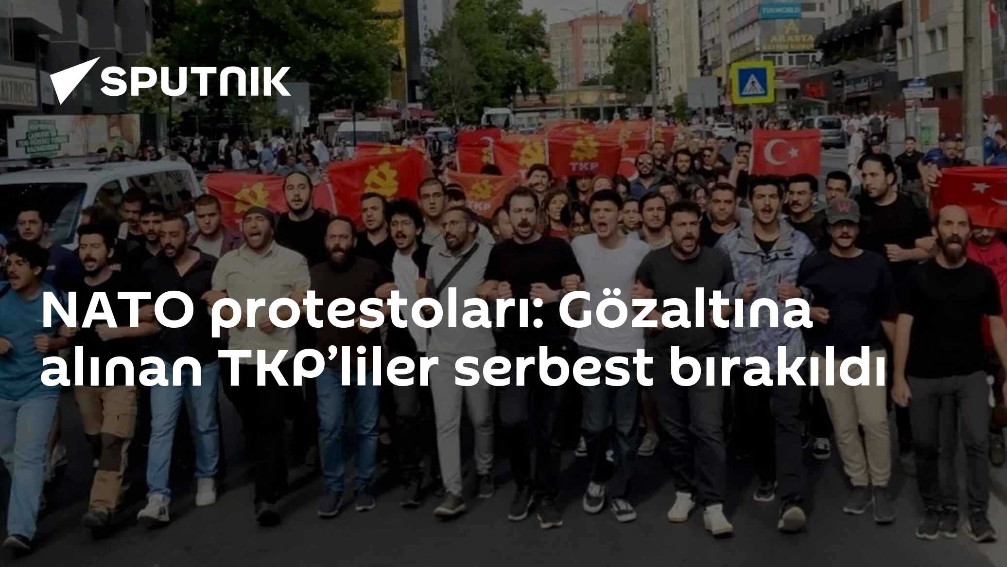 NATO protestoları: Gözaltına alınan TKP’liler serbest bırakıldı