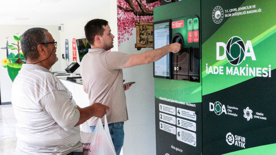 Kızılcahamam'da DOA ile 13 günde 120 bin ambalaj atığı toplandı
