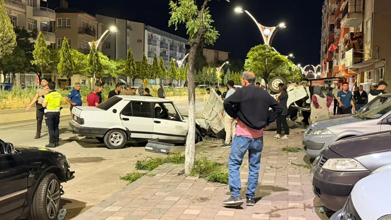 Yozgat’ta zincirleme kaza: 3 yaralı