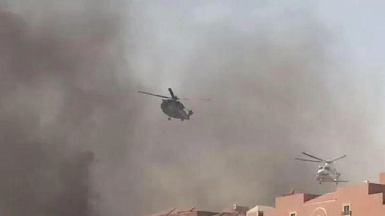 Suudi Arabistan'da helikopter düştü: 14 ölü