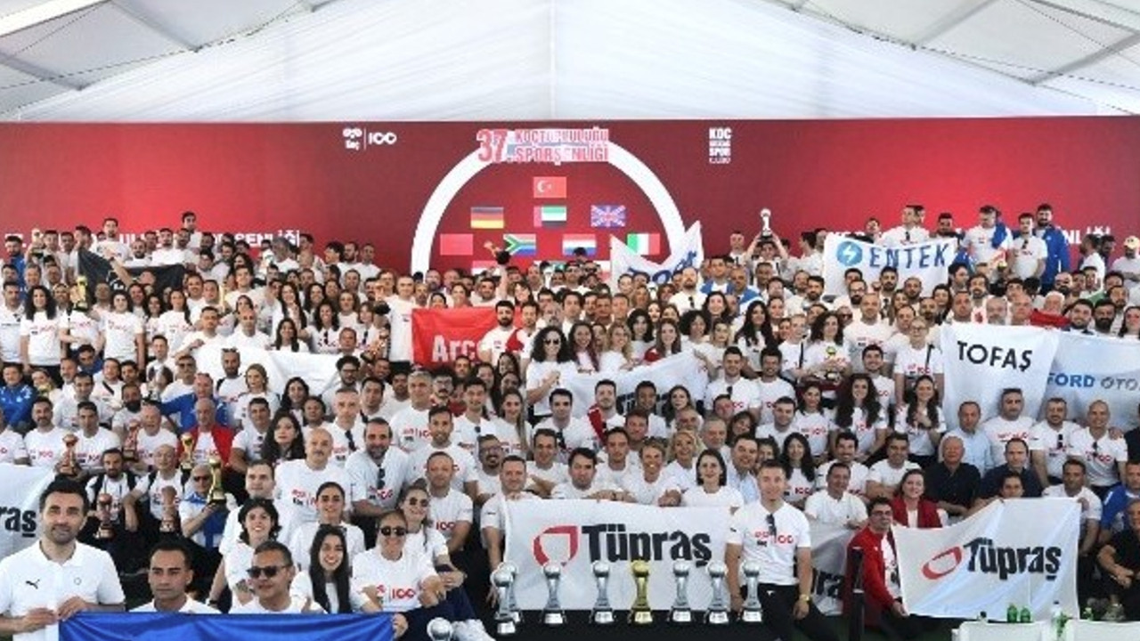 Koç Topluluğu’nun 37. Spor Şenliği tamamlandı: 16 ülkeden 7 bini aşkın çalışan yarıştı