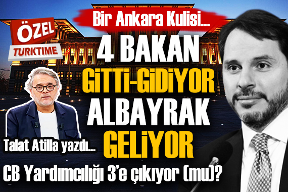 Bir Ankara Kulisi... 4 Bakan Gitti- Gidiyor, Albayrak Geliyor, CB Yardımcılığı 3'e Çıkıyor (mu)?