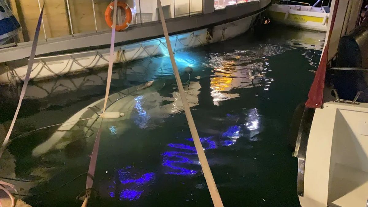 Sinop’ta tekne sulara gömüldü
