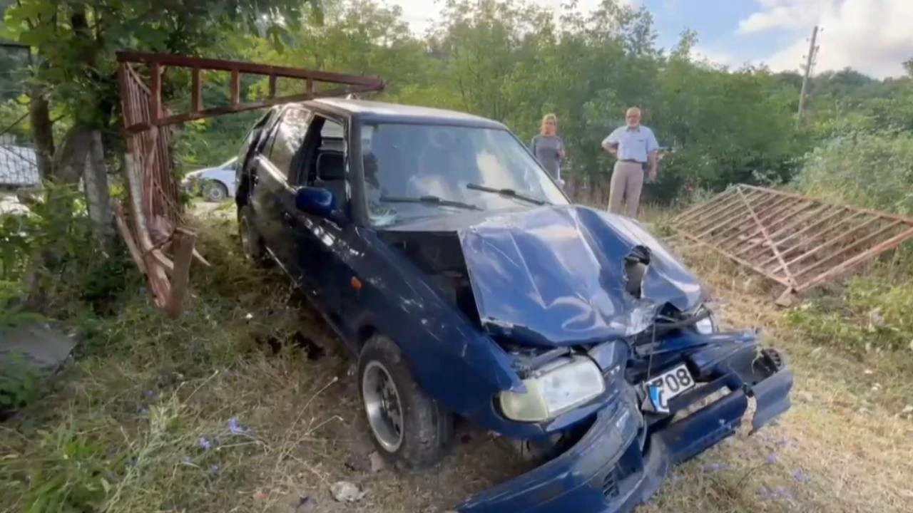 Kaza yaptı, aracını bırakıp eve giderek uyudu