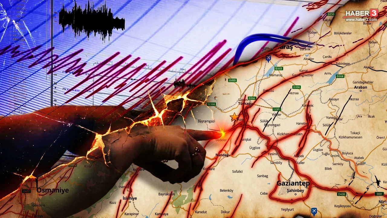 Kahramanmaraş'ta 3.5 büyüklüğünde deprem