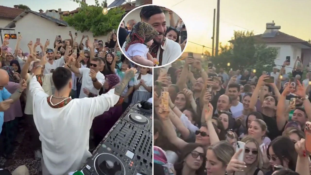 Mahmut Orhan bayramda memleketine gitti! Yaptığı sürpriz gündem oldu
