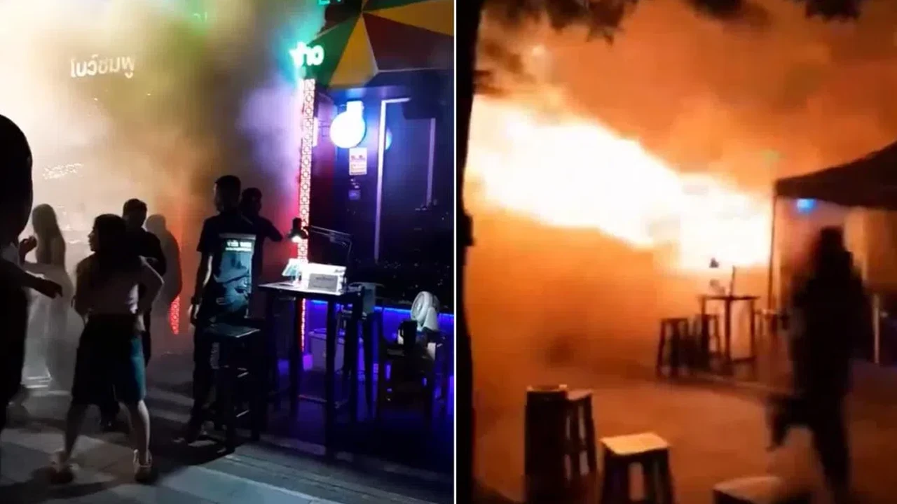 Tayland'da Facia: Barda Çıkan Yangında En Az 27 Ölü, Çok Sayıda Yaralı