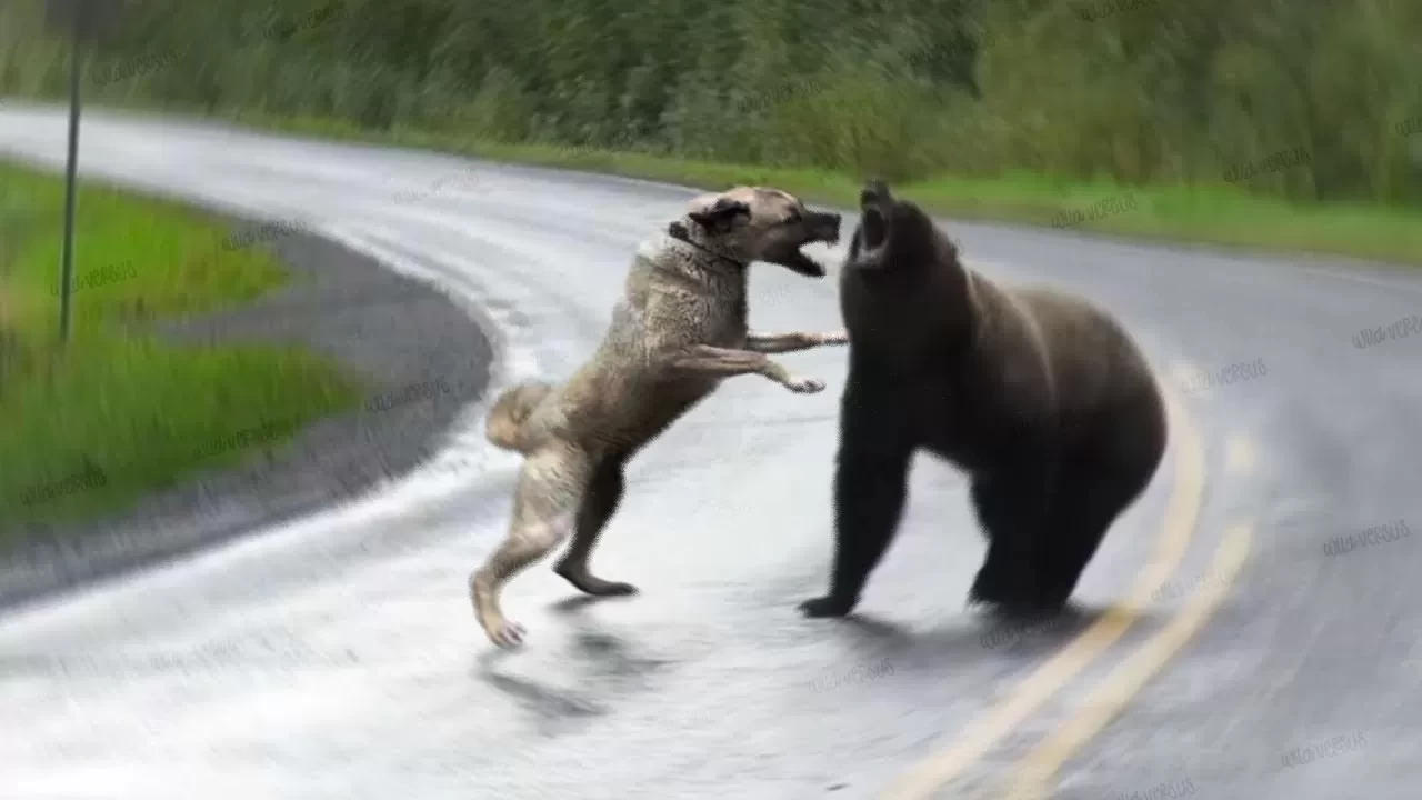 Sivas'ta ayı saldırısına uğrayan adamı Kangal köpekleri kurtardı