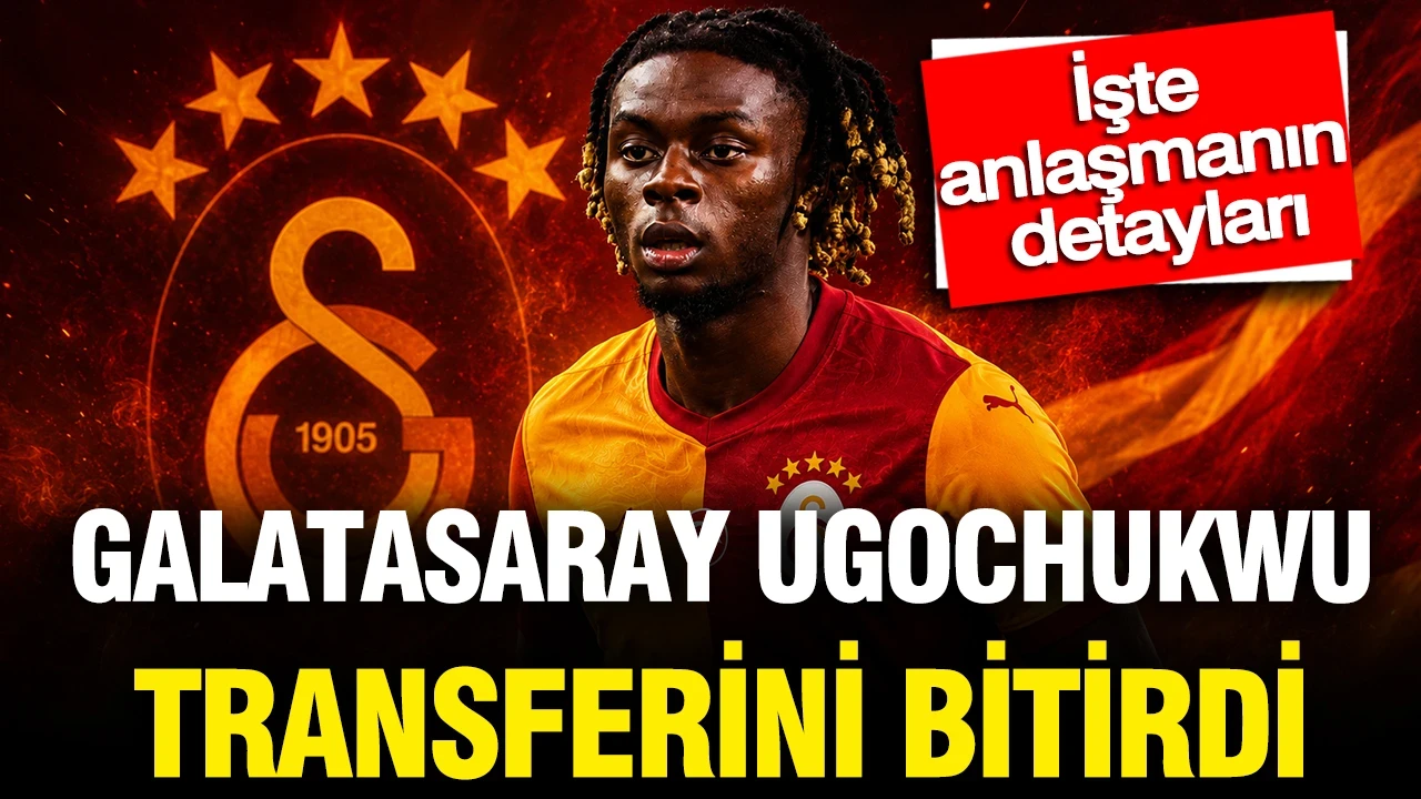 Galatasaray, Lesley Ugochukwu transferini bitirdi: İşte anlaşmanın detayları