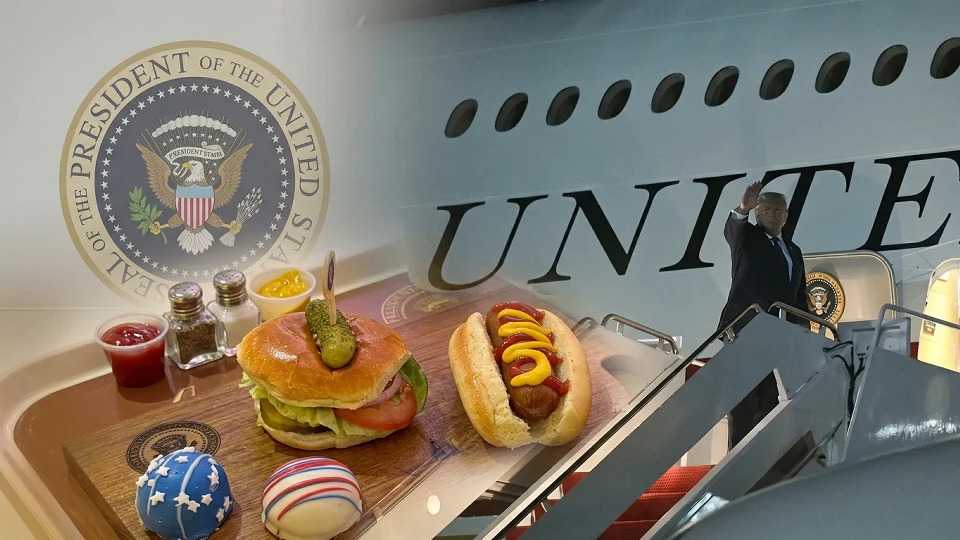 Trump'ın hamburger sevdası! Milyar dolarlık uçakta "Amerikan klasikleri"