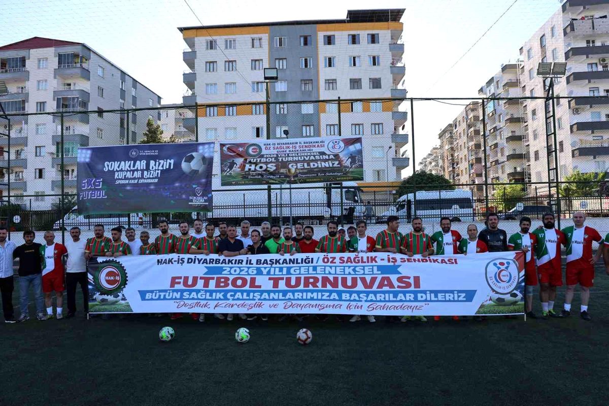 Diyarbakır'da sendika üyelerinin turnuvası başladı