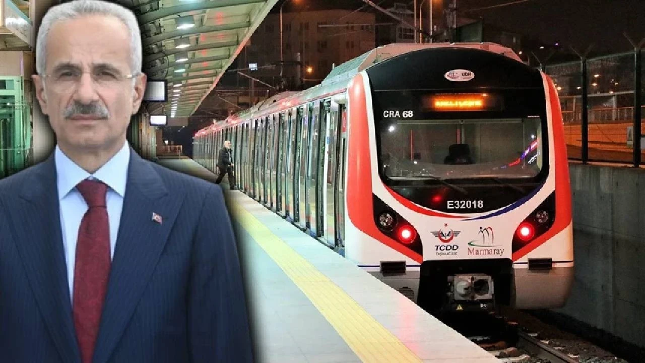 Bakan Uraloğlu müjdeyi duyurdu: İstanbul'a ikinci "Marmaray" geliyor! Güzergahı çok şaşırtacak