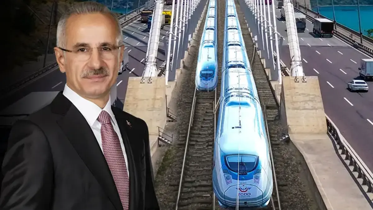 Bakan Uraloğlu duyurdu! İstanbul Kuzey Demir Yolu Geçişi Projesi’nde dev adım