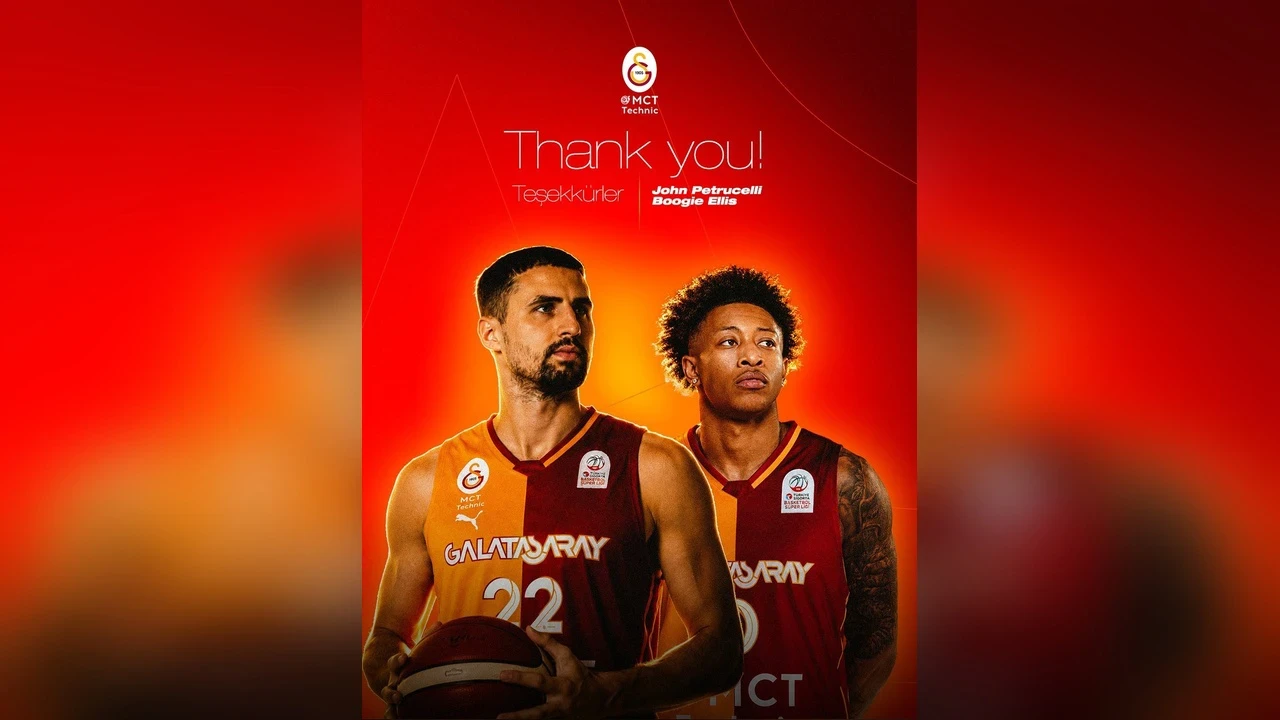 Galatasaray Basketbol'da ayrılık: İki isimle yollar ayrıldı