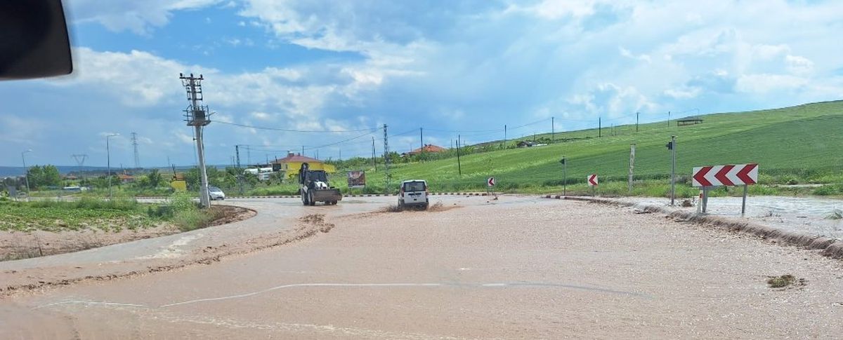 Çorum'da sağanak