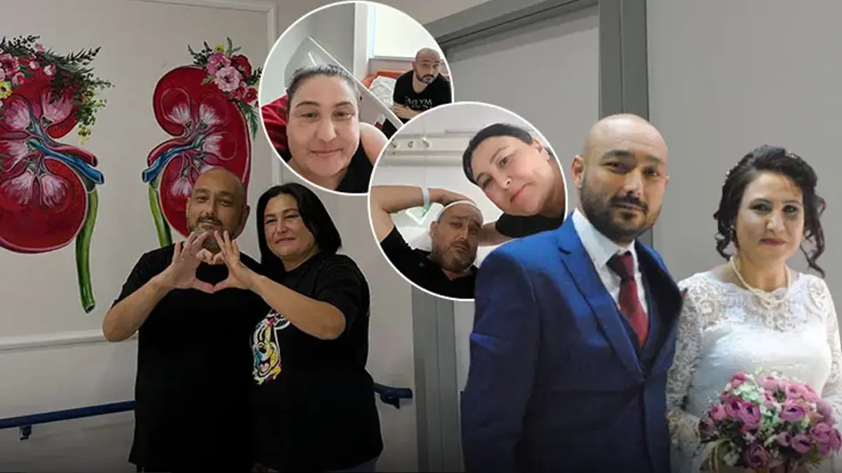 ​Diyaliz merkezinde başlayan mucize: 3 haftada evlendiler, kaderleri birlikte değişti!