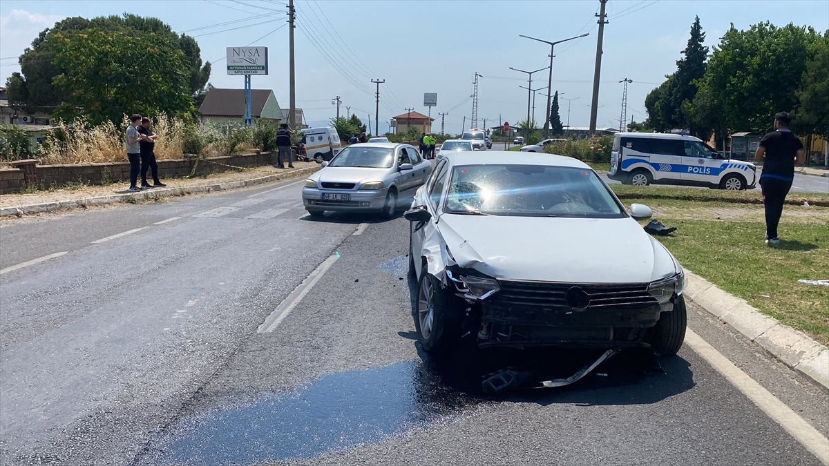 Aydın'da otomobille çarpışan motosikletin sürücüsü öldü