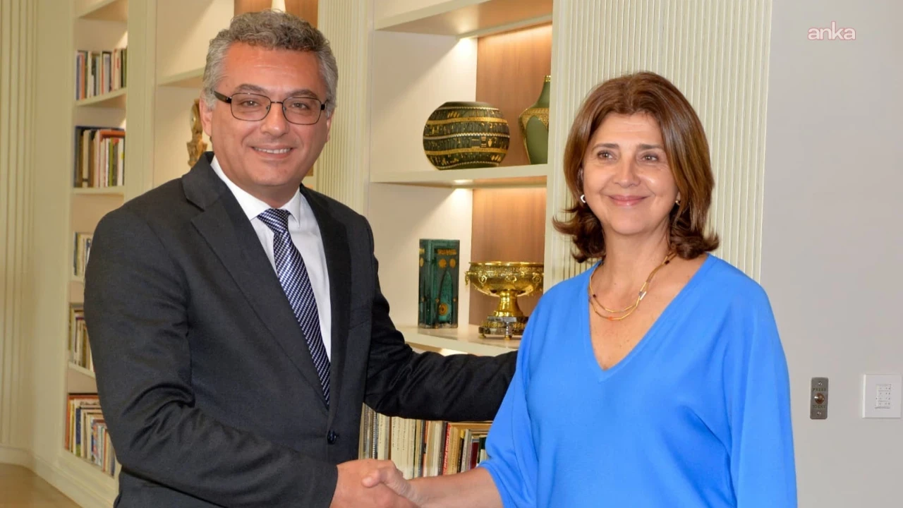 KKTC Cumhurbaşkanı Erhürman, BM Genel Sekreteri'nin Kıbrıs Kişisel Temsilcisi Holguin ile görüştü