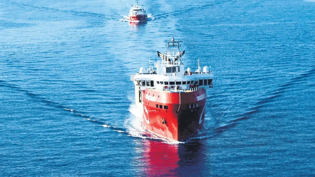 Doğu Akdeniz’de oyun bozan adım: KKTC doğalgaz hattı için oruç reis sahada