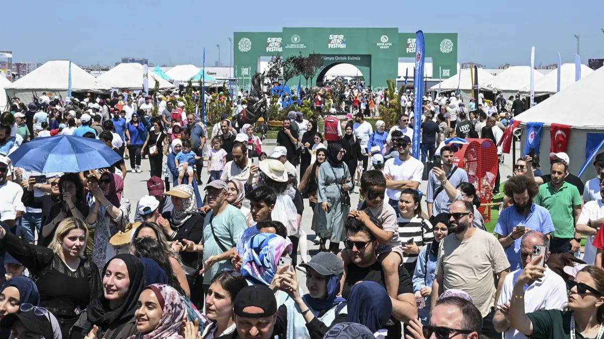 Sıfır Atık Festivali'ne 1 milyondan fazla kişi katıldı