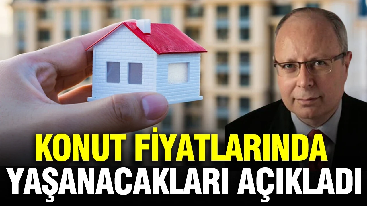 Alaattin Aktaş konut fiyatlarında olacakları şimdiden açıkladı