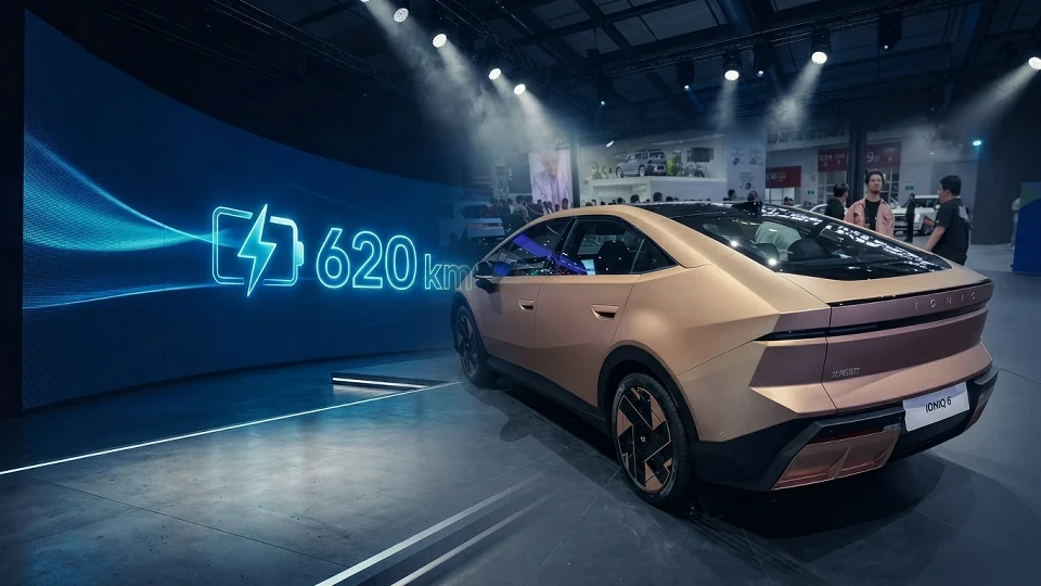 Hyundai Ioniq V ortaya çıktı: Lamborghini Urus havası veren elektrikli fastback geliyor | Teknoloji Haberleri