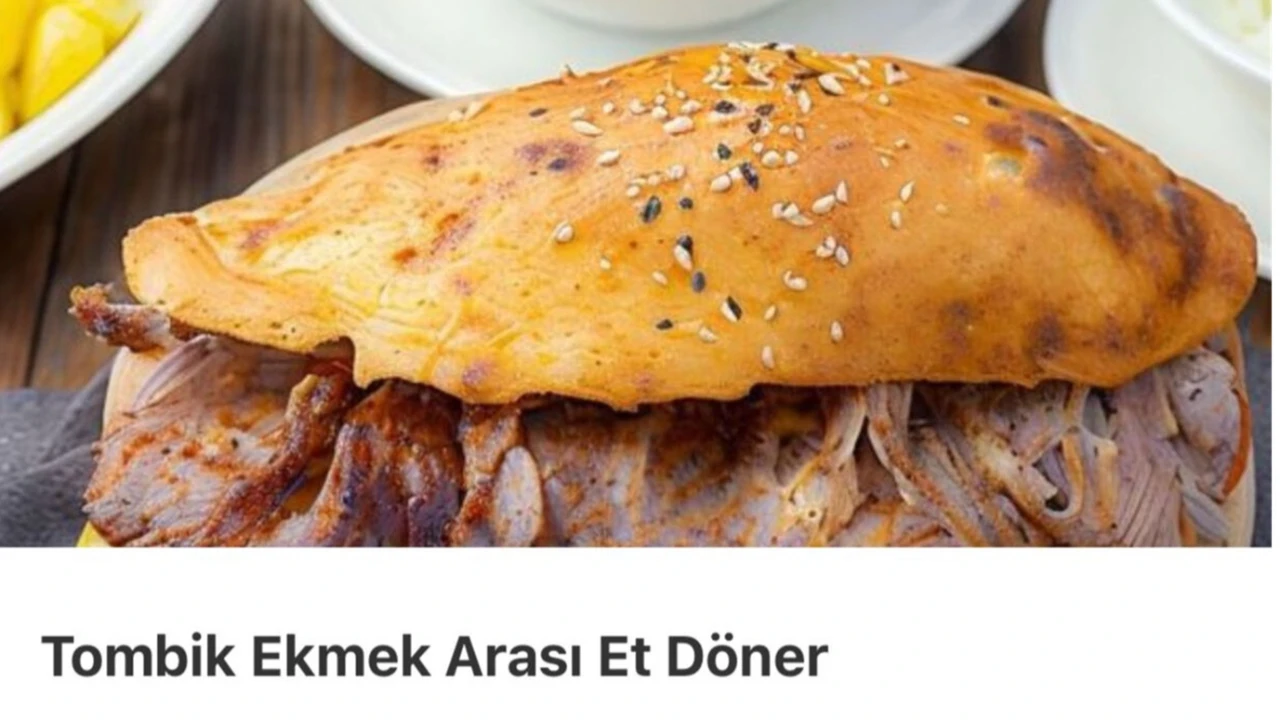 İki porsiyon et dönere servet ödedi