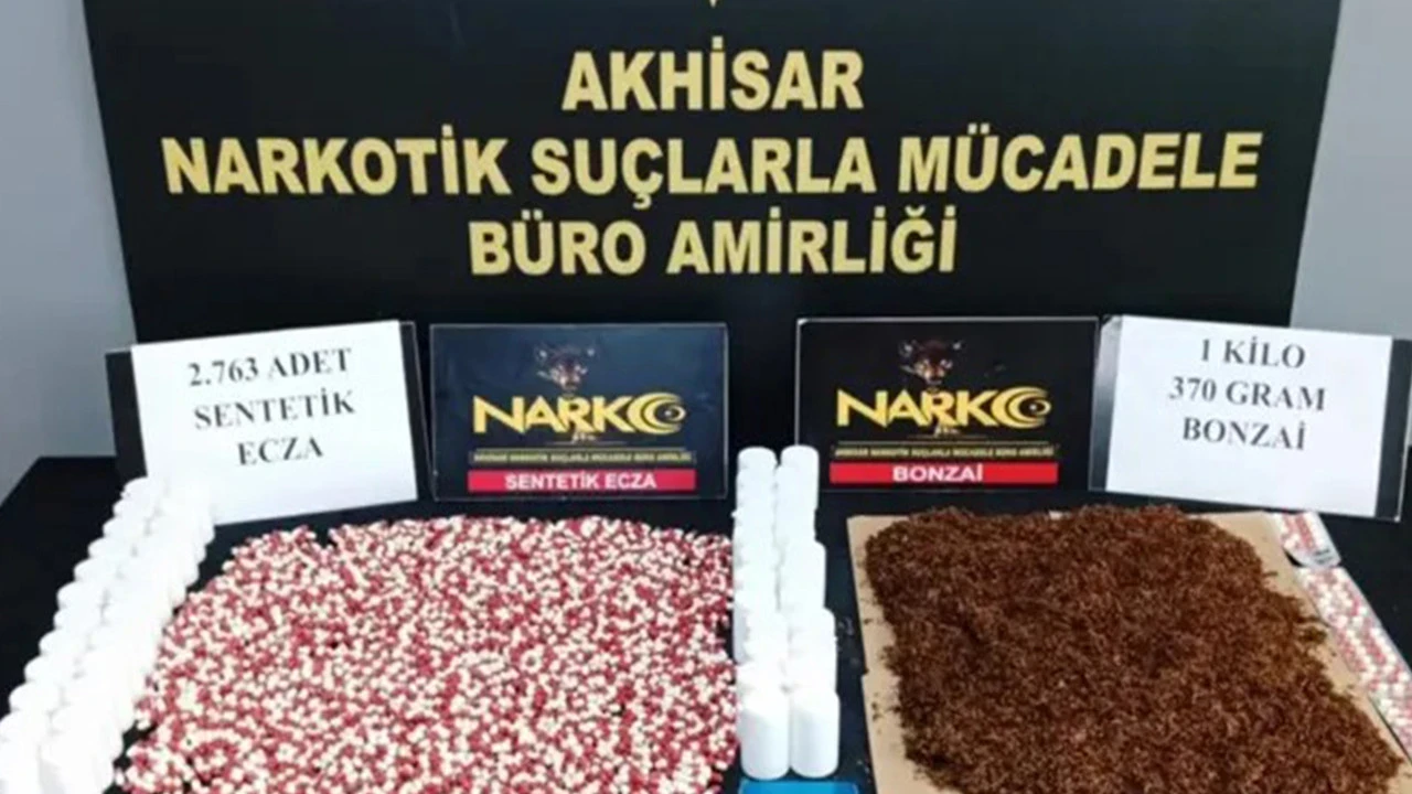 Manisa'da uyuşturucu operasyonu: 21 şüpheli tutuklandı