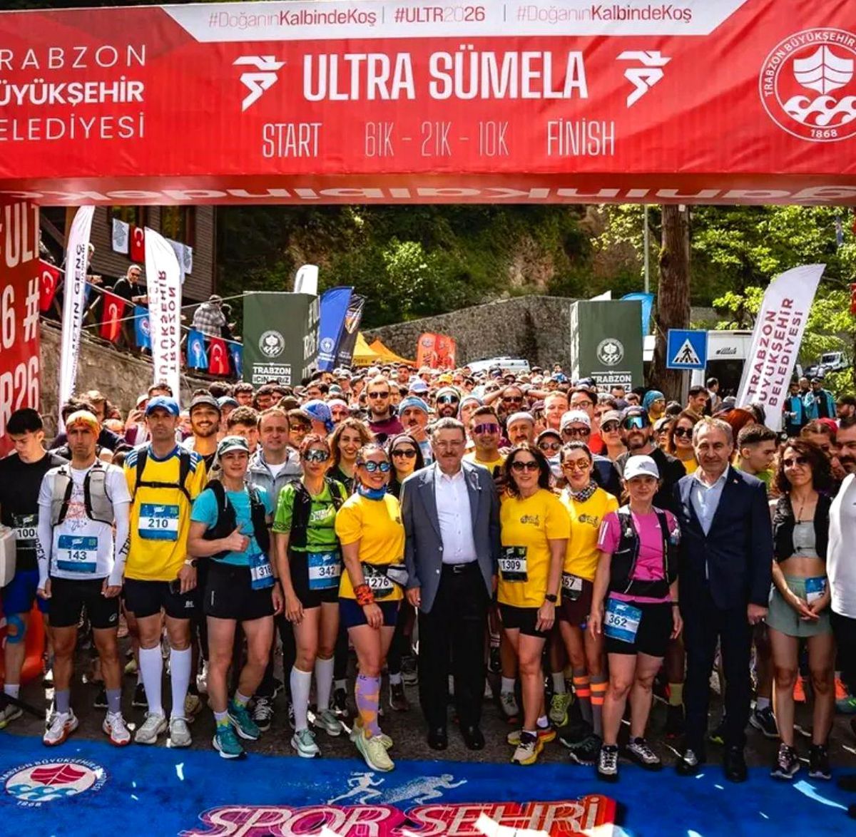 Samsun'dan Sümela Ultra'da üç kürsü başarısı