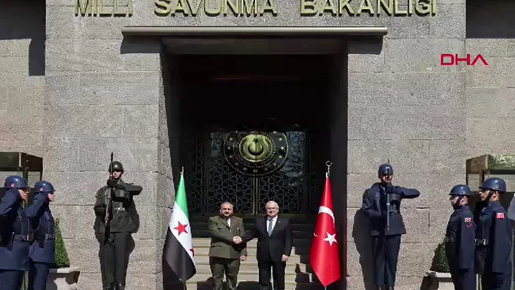 Milli Savunma Bakanı Yaşar Güler, Suriyeli mevkidaşı ile Ankara'da bir araya geldi