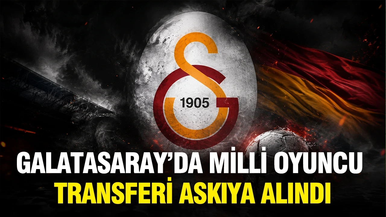 Galatasaray'da milli oyuncu transferi askıya alındı