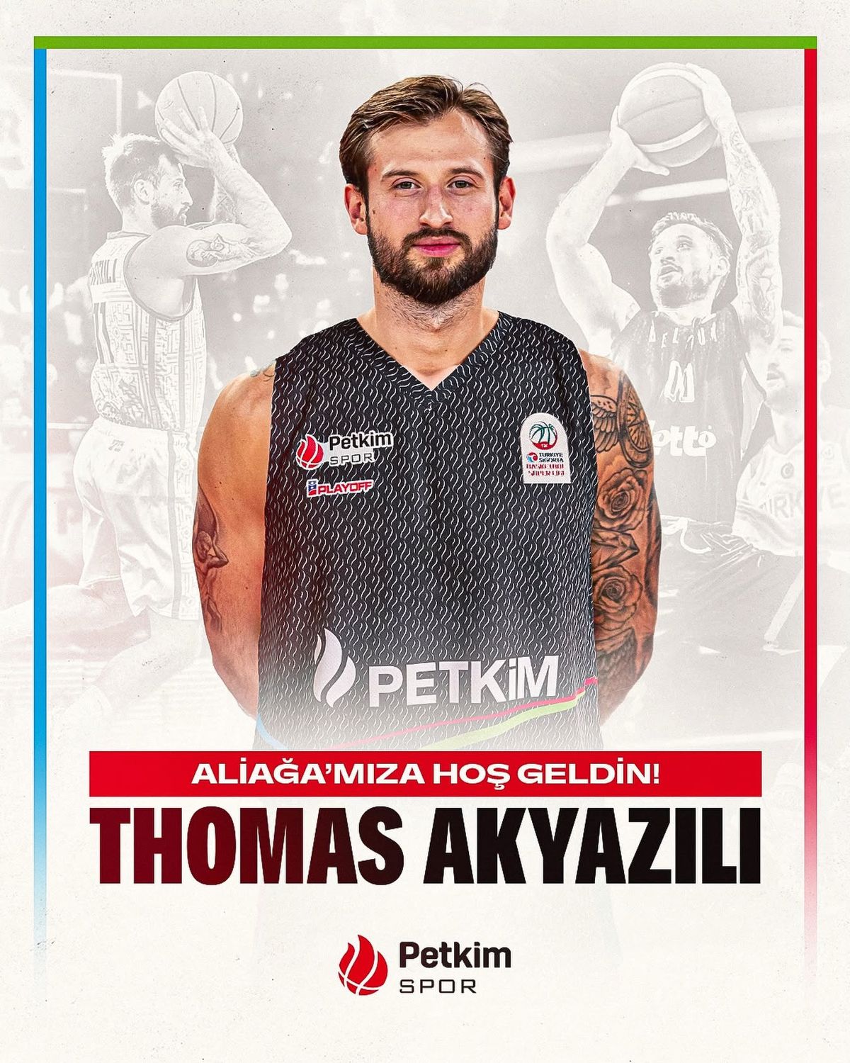 Petkimspor'da Thomas Akyazılı tamam