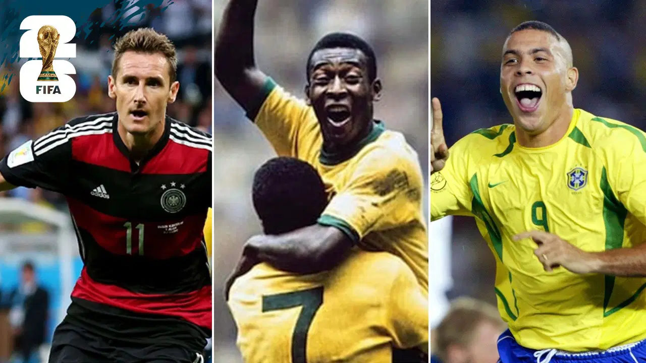 Klose, Pele, Ronaldo... İşte Dünya Kupası'nın unutulmaz 11 golcüsü