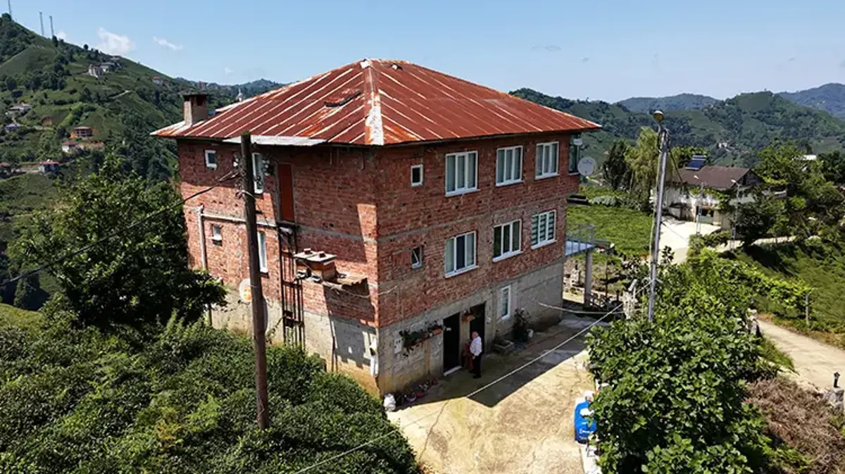 Karadenizli'nin zekası ayıya da yetti! Kurduğu sistemi görenler gözlerine inanamıyor: Asansörle çıkıyor