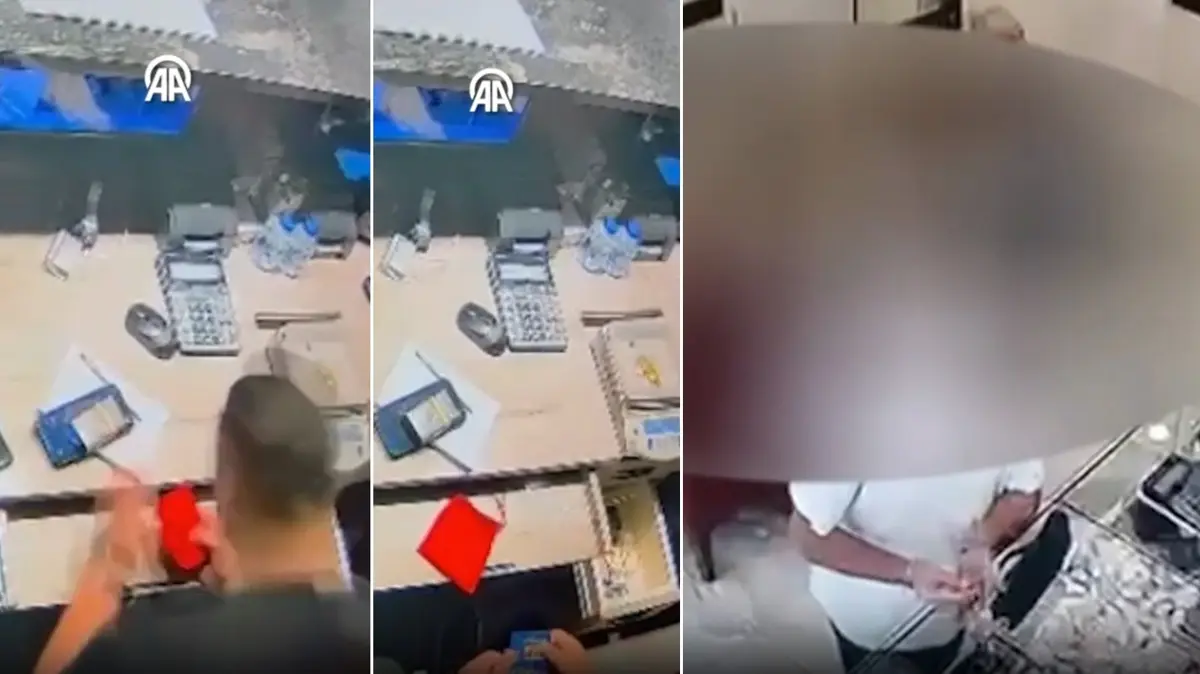 Döviz bürosunda film gibi soygun! Elektrik kesilince 300 tam altın çaldı