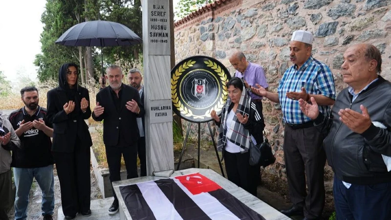 Beşiktaş'ta Şeref Bey unutulmadı