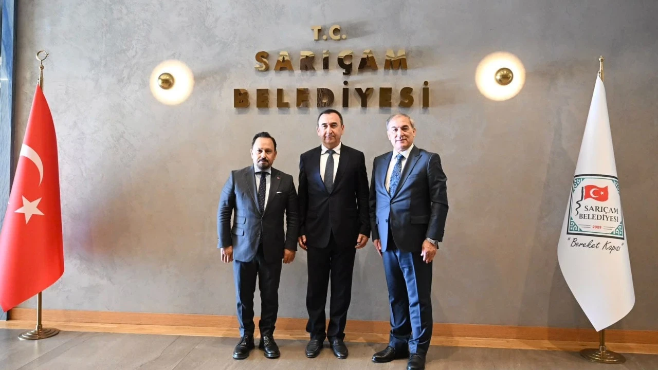 Özbekistan Büyükelçisi Khaydarov’dan Sarıçam’a ziyaret