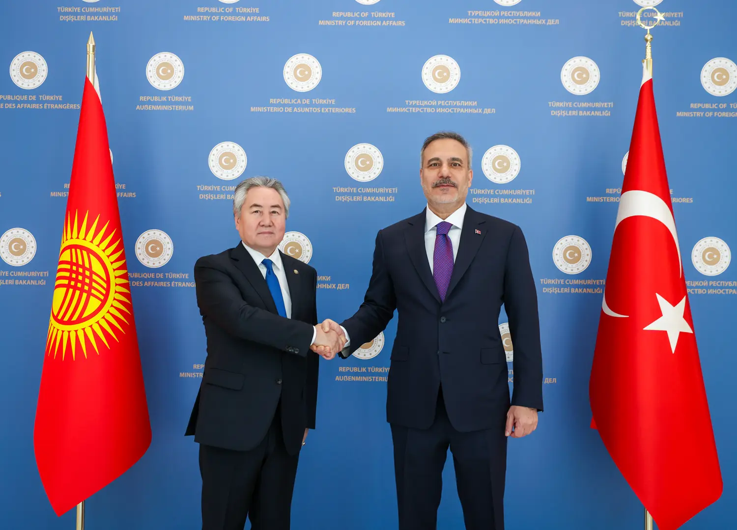 Bakan Fidan dikkat çekti: Türkiye'yi aynı anda ziyaret etmeleri önemliydi