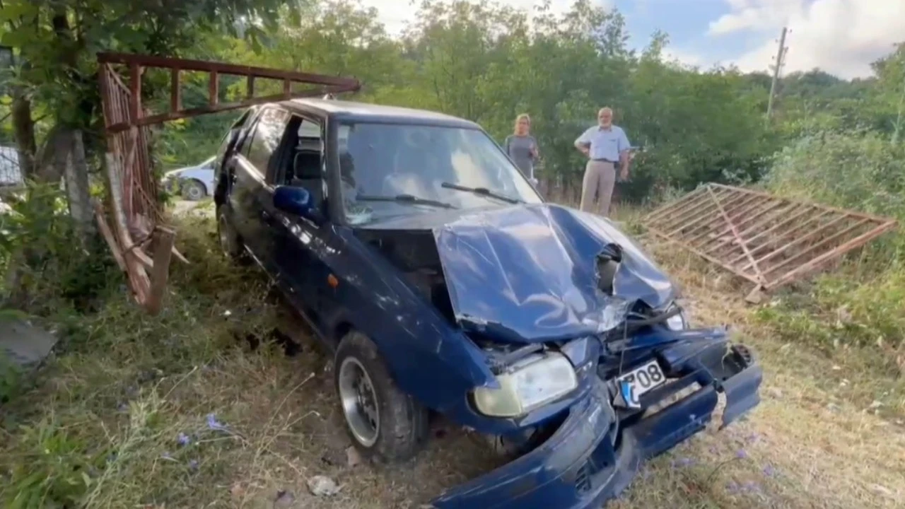 Kaza yapıp uyumaya gitti